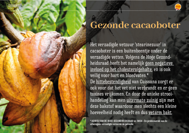 Cuissana • 100% cacaoboter om te strooien •